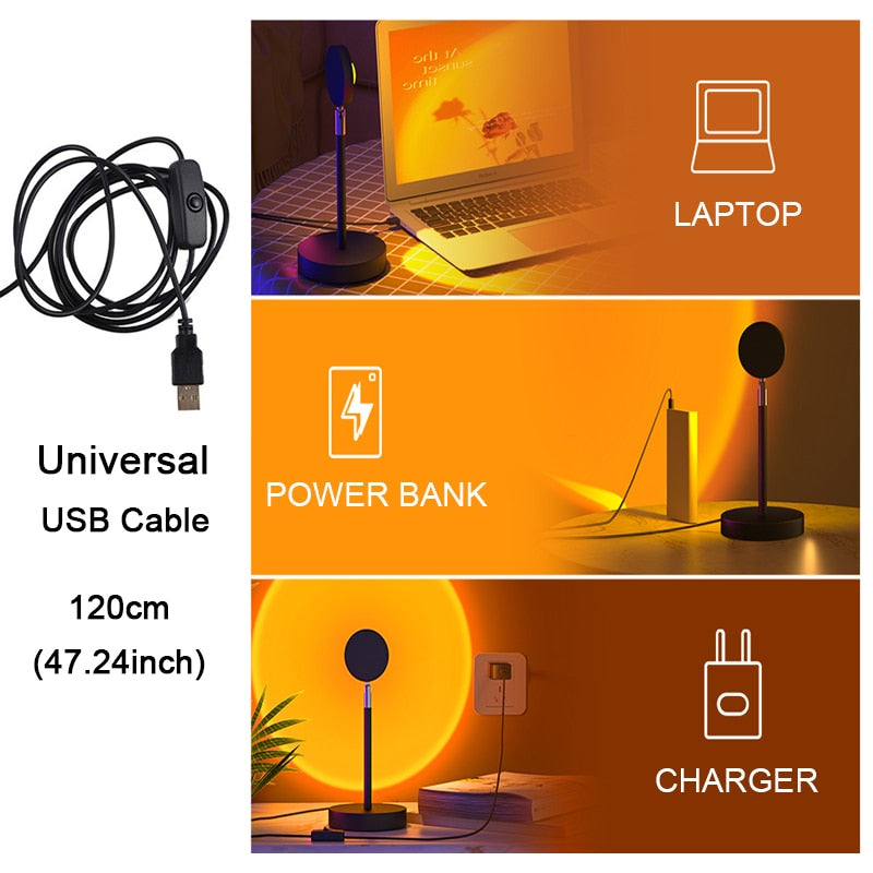 Sunset Lamp RGB 16 Colors