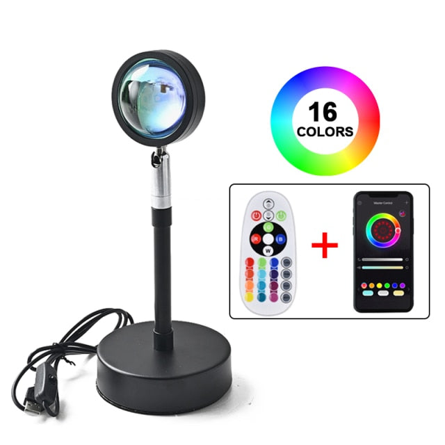 Sunset Lamp RGB 16 Colors