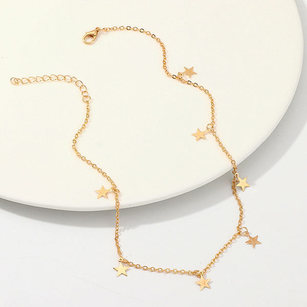 Desiree Mini Stars Choker Necklace