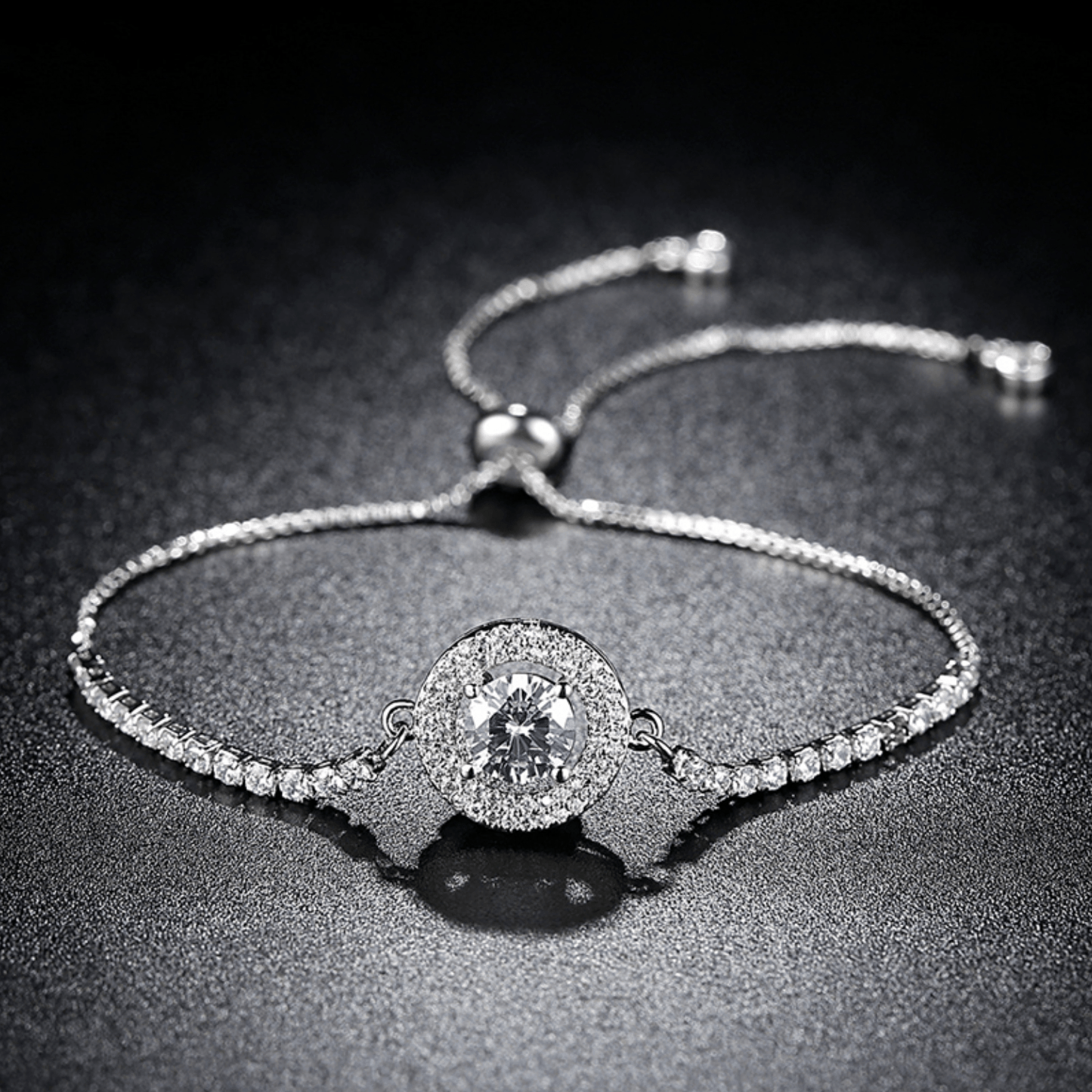 The Elizabeth Halo Bracelet