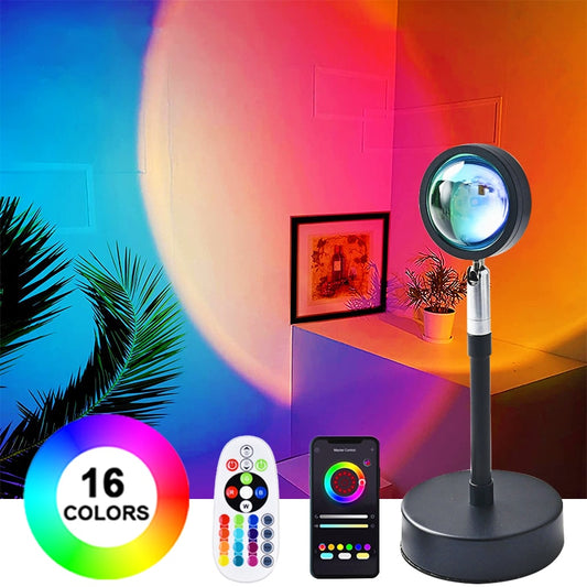 Sunset Lamp RGB 16 Colors